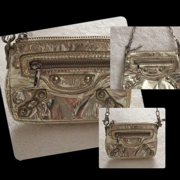 Prune Bags Prune Brand Argentina Gold Metallic Mini Bag Poshmark